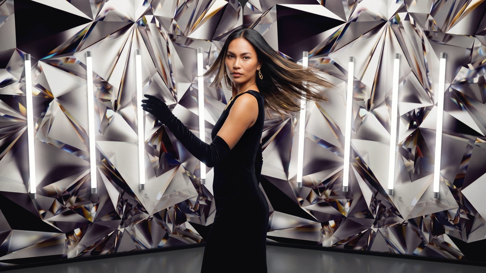 Dazzle Booth in action — studio lights and a cinema camera capturing a red-carpet slow-motion moment.
