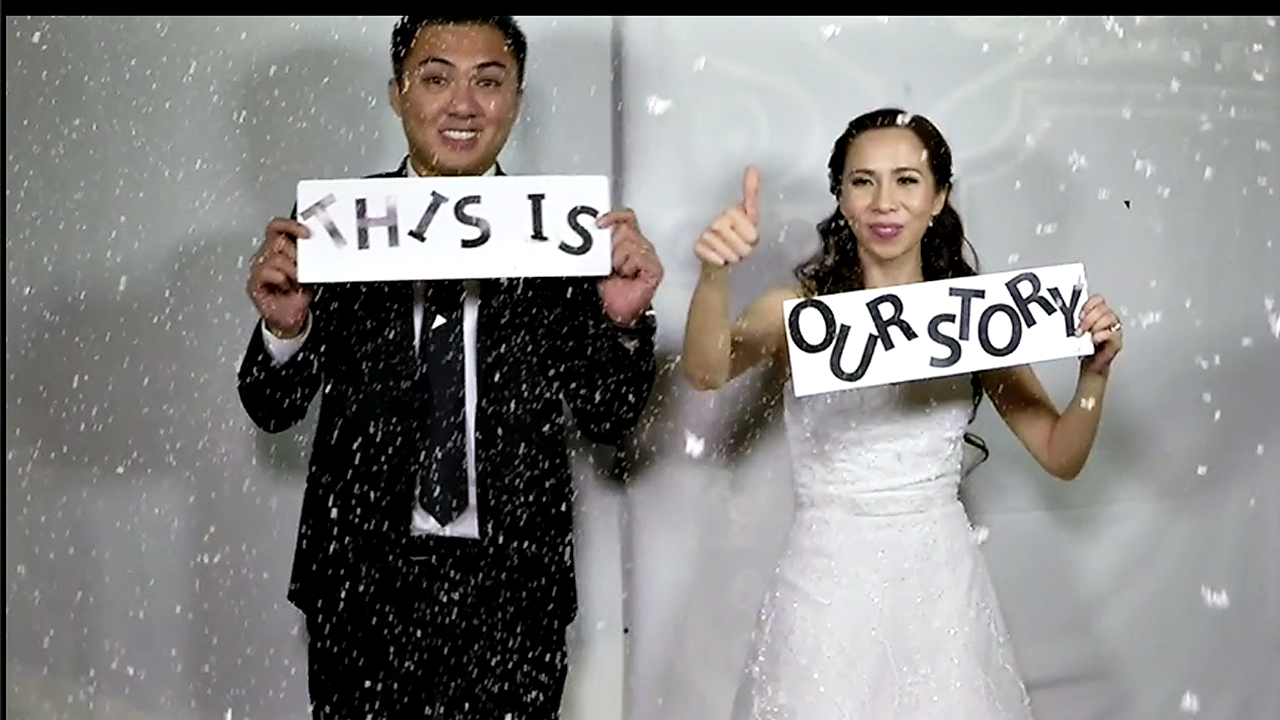 Sambo and Joy Wedding slow motion videobooth Taguig Philippines